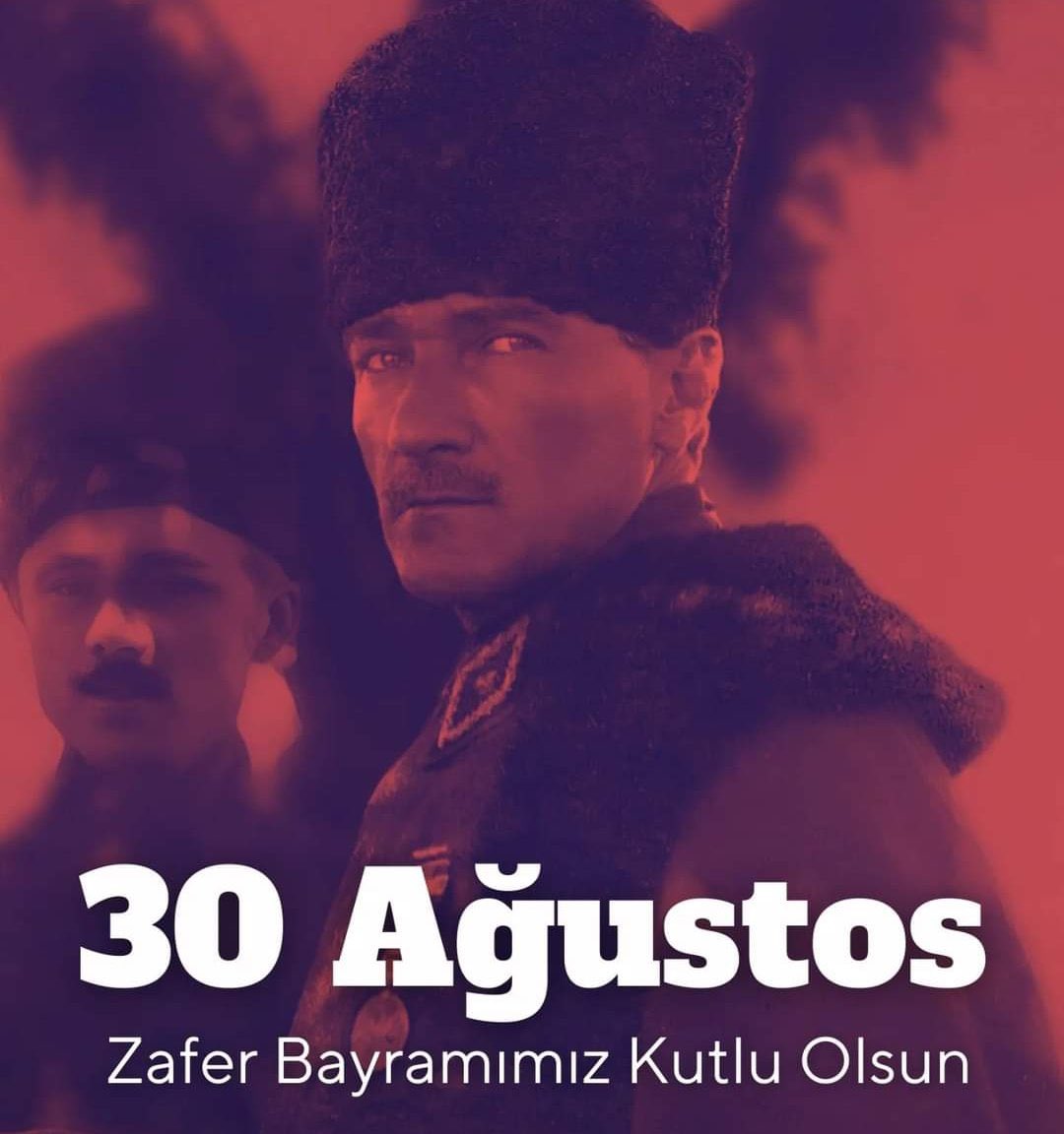30 Ağustos Zaferi’nin 103. yıl dönümünde başta Gazi Mustafa Kemal Atatürk ve silah arkadaşları olmak üzere tüm kahramanlarımızı saygı, rahmet ve minnetle anıyorum🙏 
#30Ağustos Zafer Bayramımız Kutlu Olsun 🇹🇷
 #30AgustosZaferBayramımızKutluOlsun