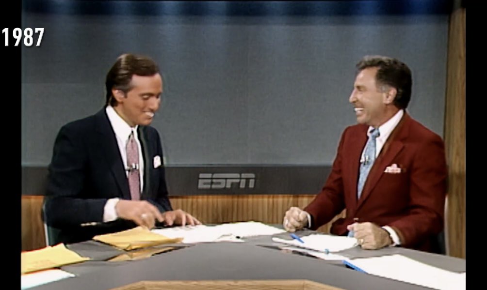 TimBrando's tweet image. A follow up to @JoshPateCFB post a while ago. A man’s body of work in whatever career he chooses is measured by many things, but endurance is imo the most precious. As a guy that met and covered Lee Corso as a CFB &amp;amp; #USFL Head Coach, and then had the opportunity to work with a…