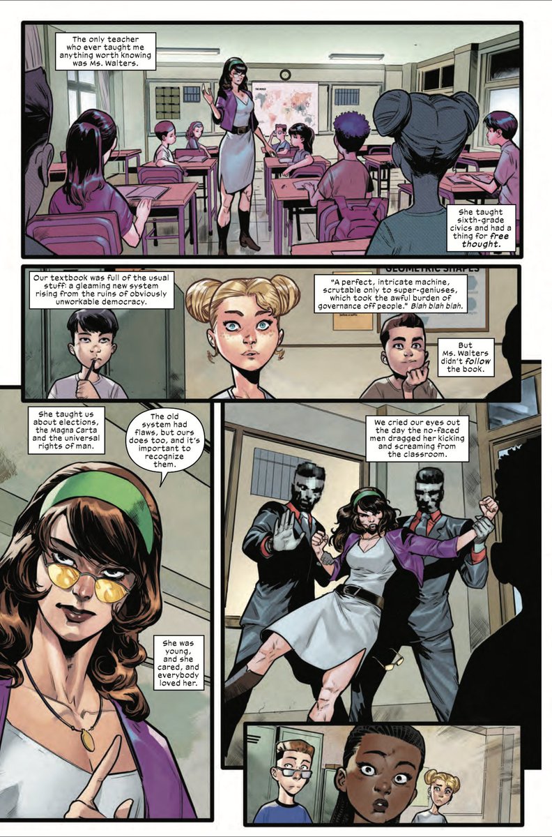 jennifer walters to make an appearance in the ultimates #16 as a school teacher