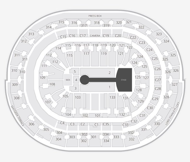 PRIMA UFFICIALE DEL PALCO DELL’ETERNAL SUNSHINE TOUR 🎤