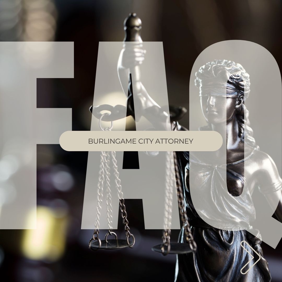 BurlingameCity's tweet image. ⚖️ Curious about how the City Attorney’s Office supports Burlingame?
🔗 Find more details through the Linktree in bio. #FAQFriday