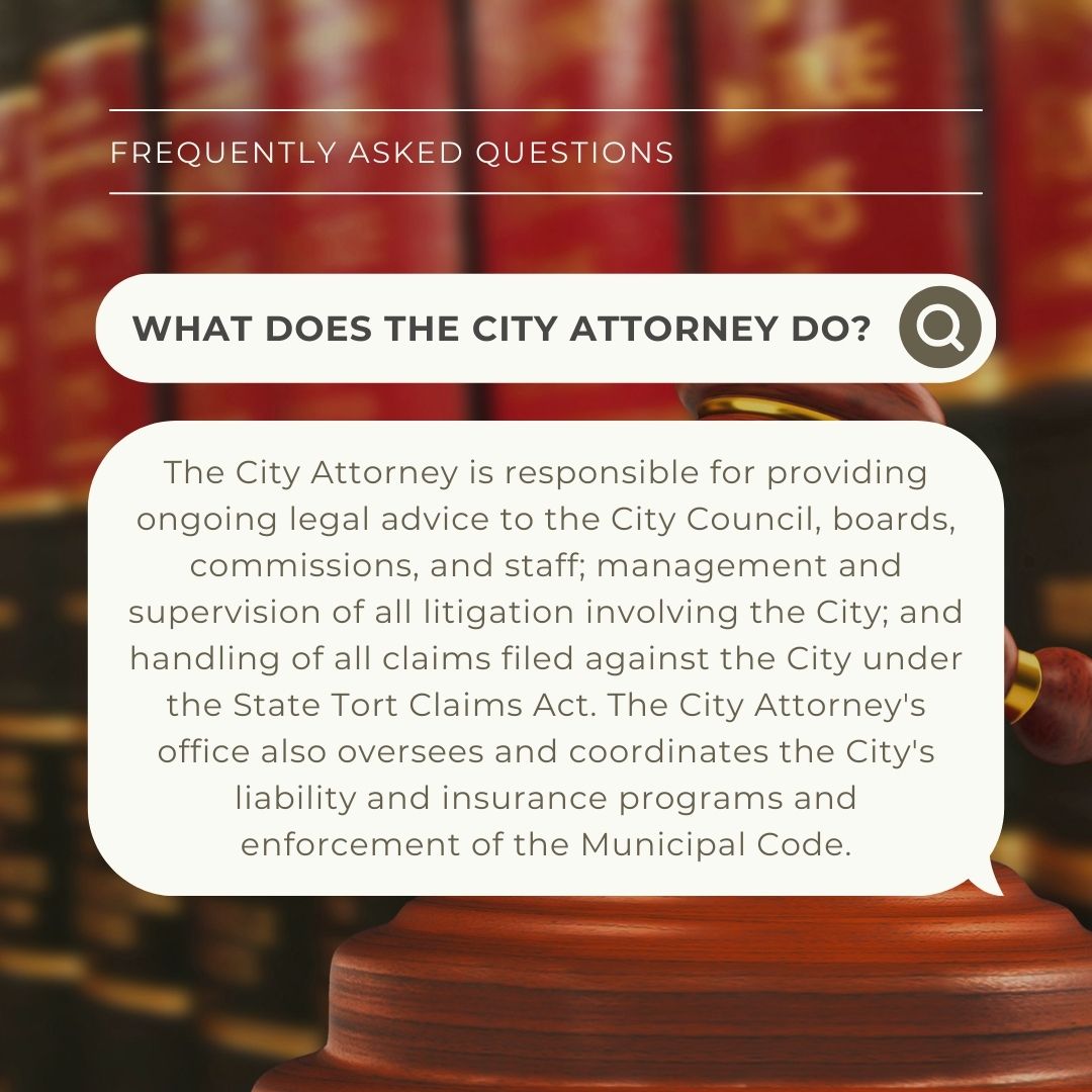 BurlingameCity's tweet image. ⚖️ Curious about how the City Attorney’s Office supports Burlingame?
🔗 Find more details through the Linktree in bio. #FAQFriday