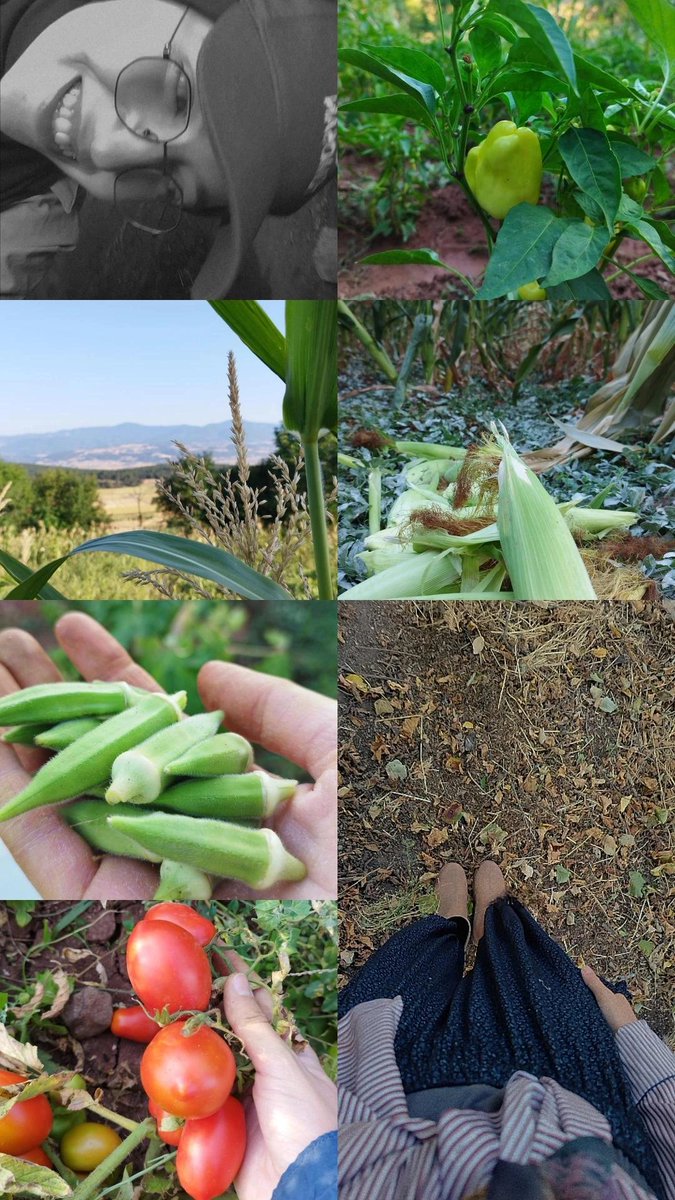 Toprağa eğilen insan, kendine doğrulur☺