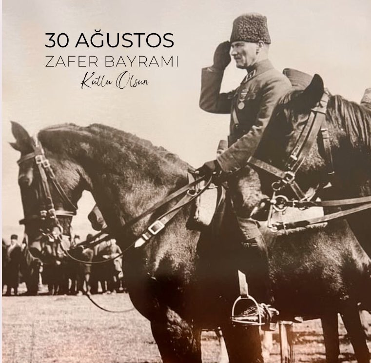 #30AğustosZaferBayramı
“Ben hayatımın hiçbir anında , karamsarlık nedir tanımadım..” 

Başkomutan Mareşal Gazi Mustafa Kemal ATATÜRK … 🇹🇷🇹🇷🇹🇷