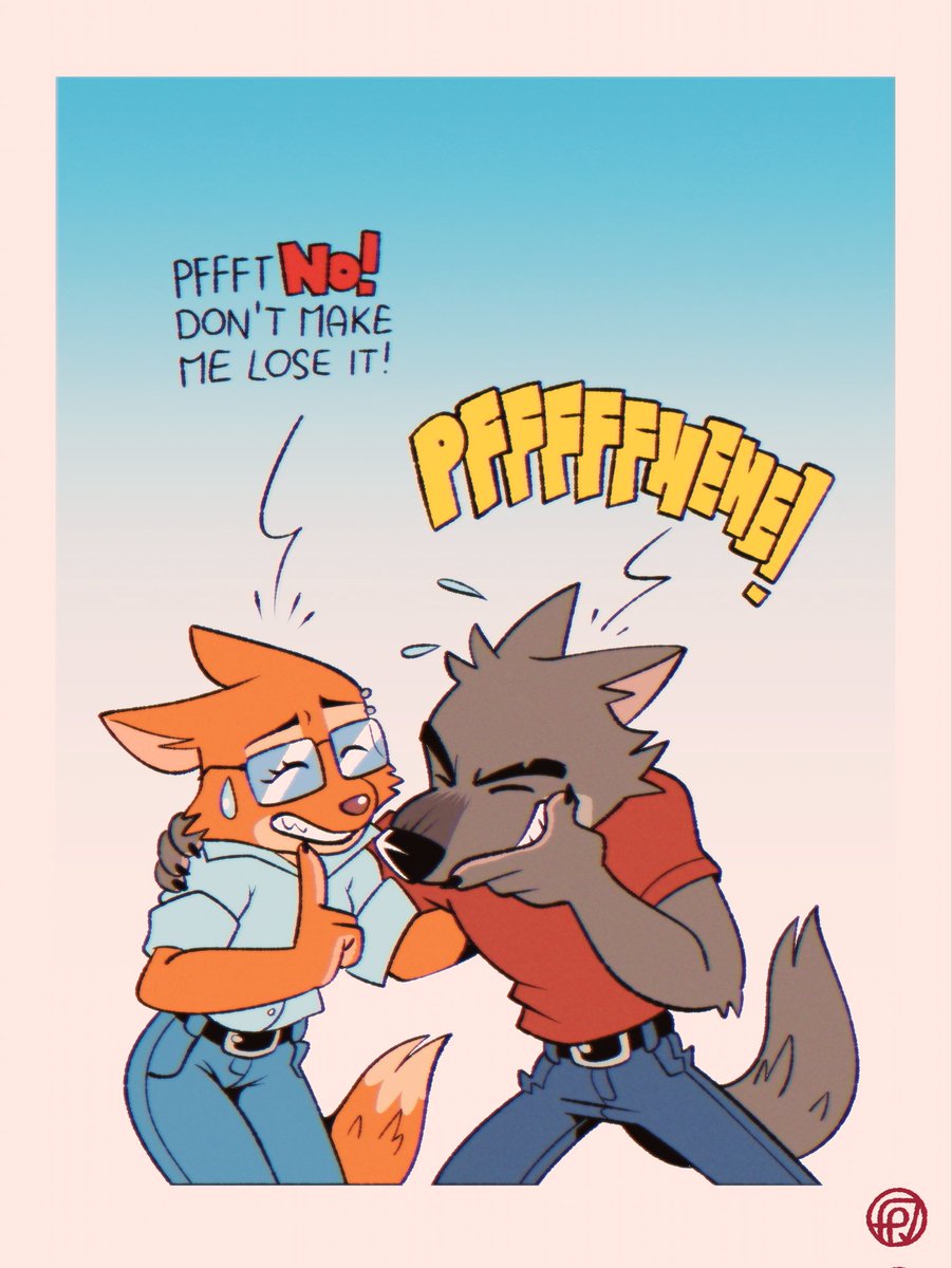 F0XnR0LL's tweet photo. Wolf lost it and Diane after him! https://t.co/Cqgz62Wski