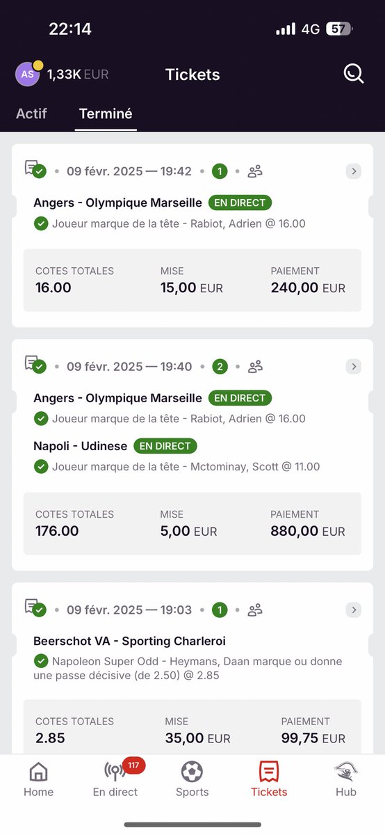 PFPronos's tweet image. Ceux qui veulent rejoindre le canal telegram venez pv. Que des grosses cotes