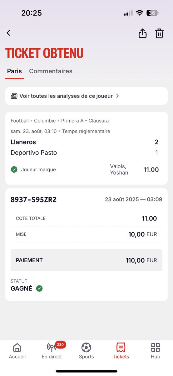 PFPronos's tweet image. Ceux qui veulent rejoindre le canal telegram venez pv. Que des grosses cotes