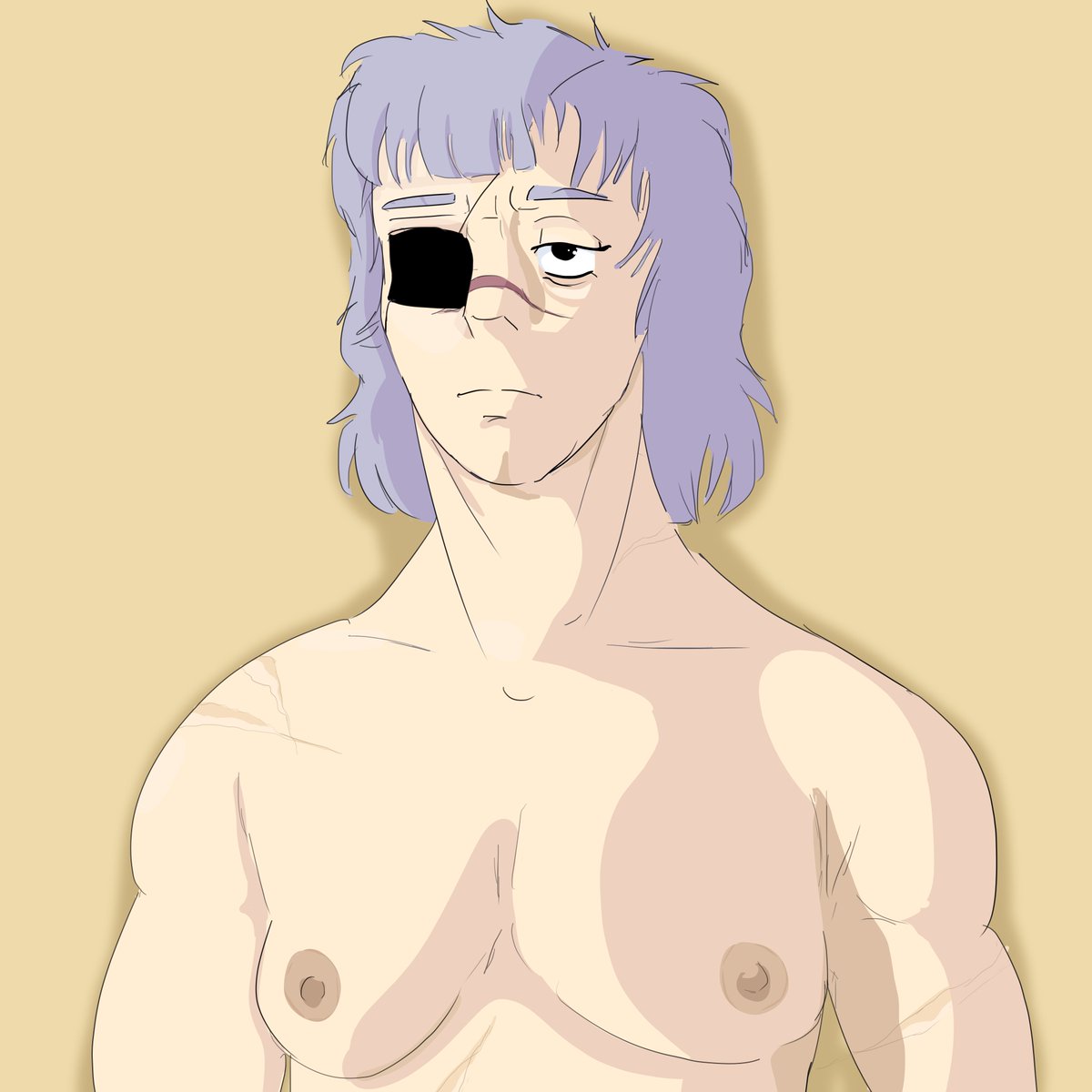 lighting + anatomy practice with a friend's oc