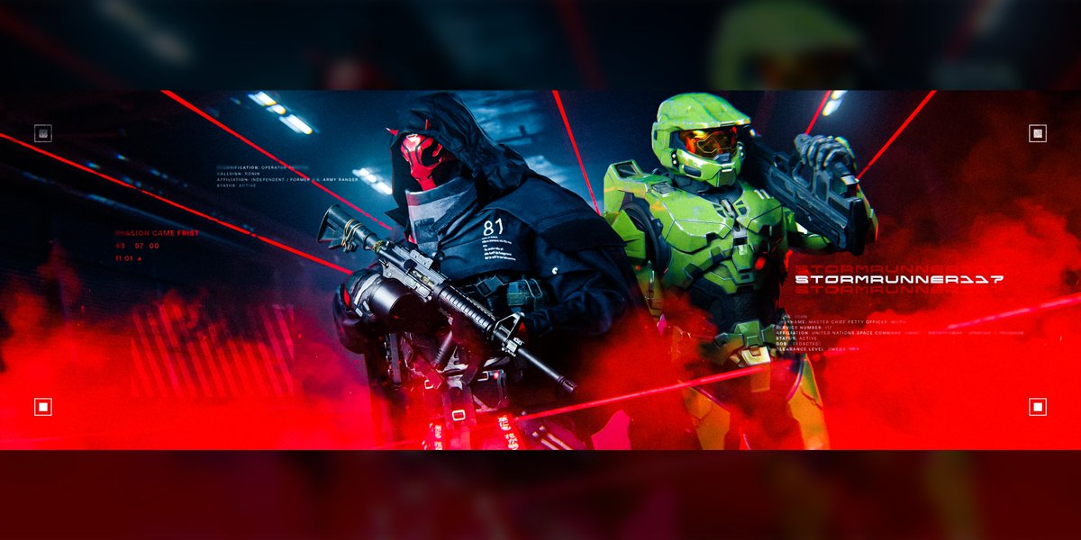 Aveefx (@aveefx) on Twitter photo Created a 3D crossover banner for Call of Duty and Halo designed for <a href="/stormrunner_117/">stormrunner117 | Twitch</a>
#CallofDuty #Halo #MasterChef Created a 3D crossover banner for Call of Duty and Halo designed for <a href="/stormrunner_117/">stormrunner117 | Twitch</a>
#CallofDuty #Halo #MasterChef
