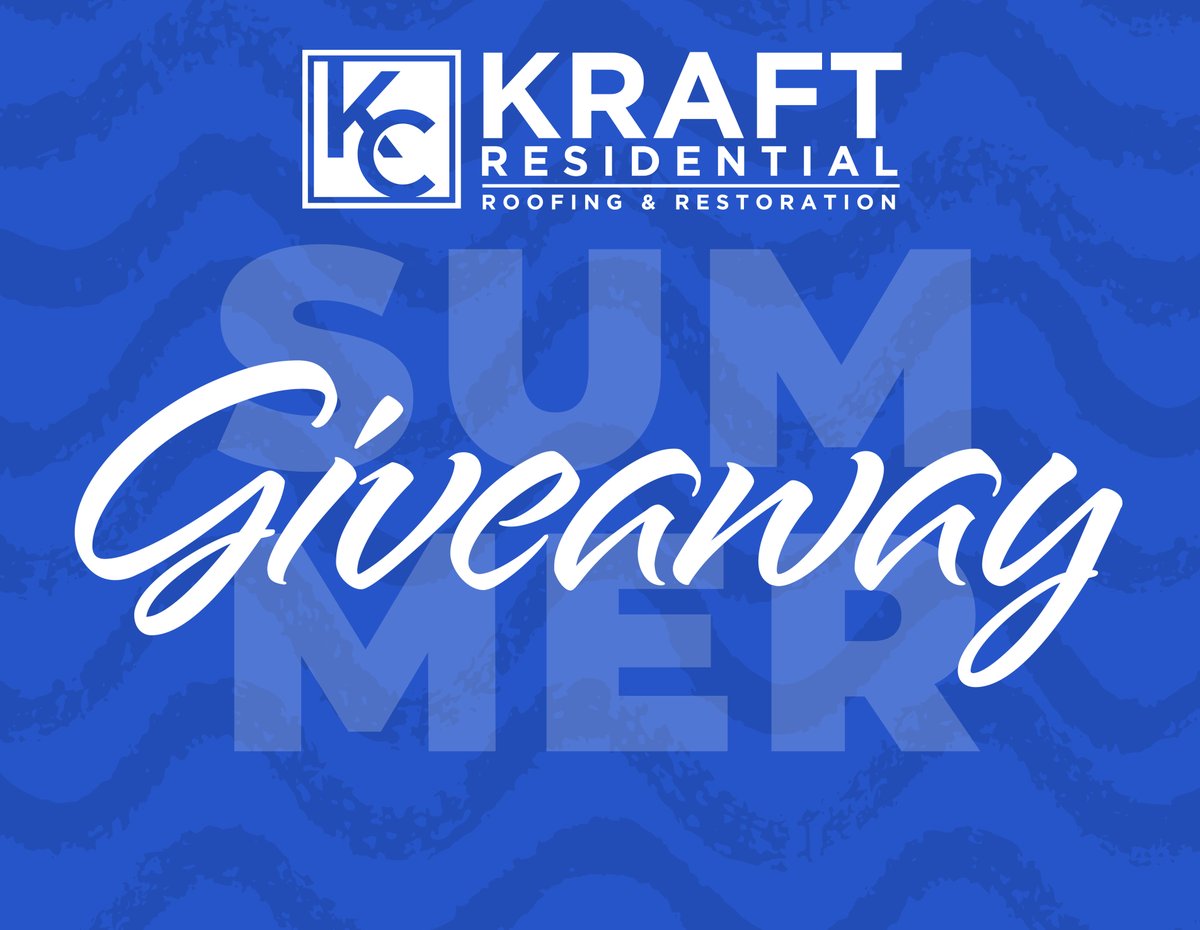 Don't forget to participate for your chance to win a $200 Amazon gift card. To enter:
Follow all Kraft brands: @kraftsteelandfab, @kraftresidential, @kraftmasonry, and @commercialroofing.
Like this post.
Tag a friend who'd love to win!
Giveaway ends Sept. 19. Good luck!
