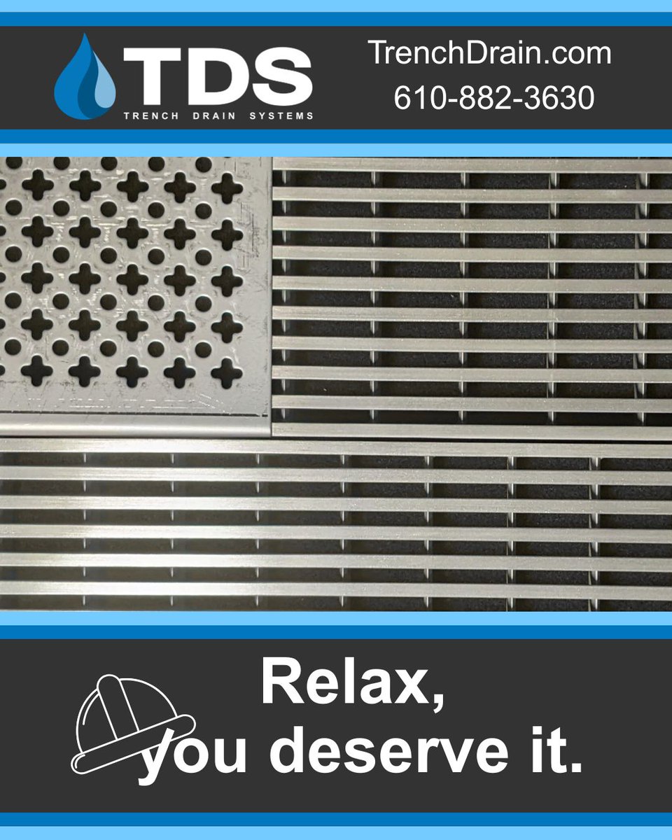 🇺🇸 Happy Labor Day! 🇺🇸

You’ve earned the right to relax 🛋️(and maybe an extra slice of pie 🥧).

🏭 Our office is closed today
💻 But our online store is open 24/7 🛒✨

✅ Shop in your PJs👉: drainagekits.com

#LaborDay #YouDeserveIt #ShopOnline #Open24_7 #TrenchDrain