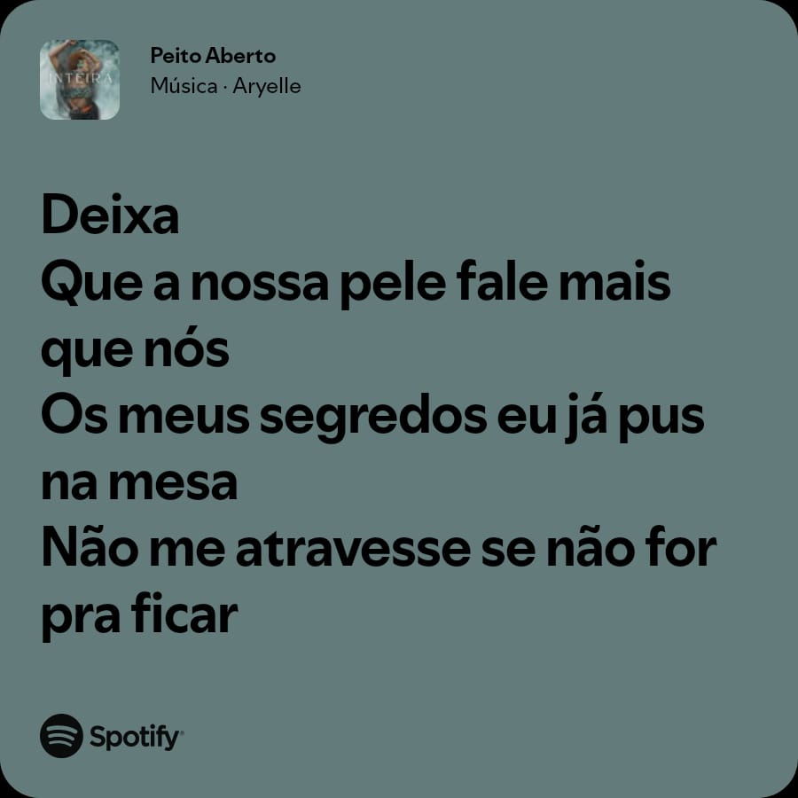 e quando <a href="/oiaryelle/">Aryelle</a> escreveu essa pedrada 🔥