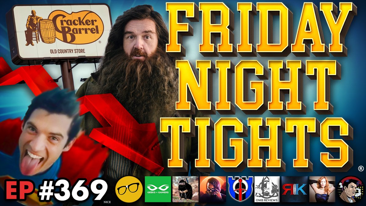 Friday Night Tights #369 with <a href="/GundamIsHere/">itsagundam</a> 

<a href="/DDayCobra/">Jeremy Prime</a> <a href="/heelvsbabyface/">Heel vs Babyface</a> <a href="/OMBReviews/">OMB Reviews</a> <a href="/ComixDivision/">Comix Division</a> <a href="/KinelRyan/">Ryan Kinel - RK Outpost</a> <a href="/QTRBlackGarrett/">1/4 Black Garrett</a> @ShadMBrooks <a href="/ChrissieMayr/">Chrissie Mayr🇺🇸</a> and <a href="/disparutoo/">Disparu</a>

#FridayNightTights
w/<a href="/GeeksGamersCom/">Geeks + Gamers</a>
is GOING LIVE👇

🔥youtube.com/live/uyyVejJui…🔥

Also on Rumble: