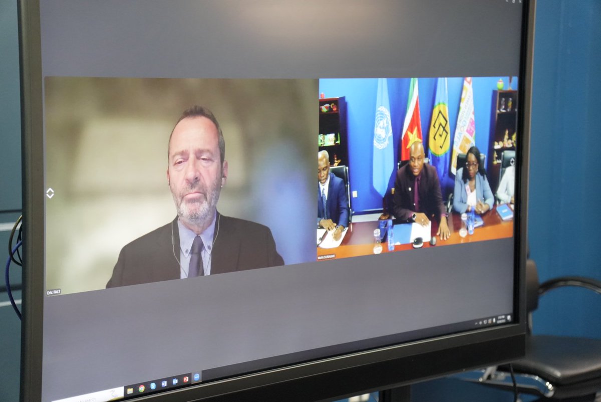 Minister Bouva held a virtual introduction meeting with the Regional Director and UNESCO Representative Dr. Éric Falt on August 28, 2025. Topics discussed, among others, were the ongoing PURP project, protection of the historic inner city, as well as government priorities