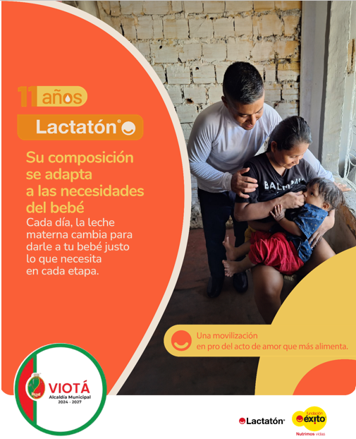 AlcaldiadeViota's tweet photo. La visión también se alimenta.
El DHA presente en la leche materna favorece el desarrollo visual del bebé.

#Lactatón #conlasgoticasnutrimosvidas @Fundacion_Exito https://t.co/DFYzcmRPeV
