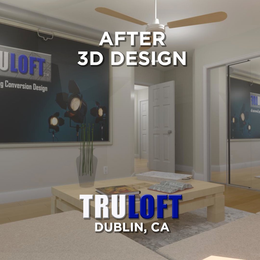 TruPlans's tweet image. Filling in that empty high ceiling with a media room 🎬✨ brought to life through 3D Designs! You can see and feel your new space before construction starts, so every choice is made with confidence 🏡
#HighCeilingConversion #MediaRoom #3DDesign #HomeTransformation #California