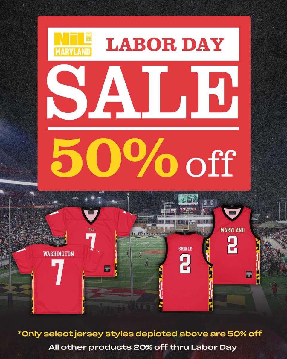 Maryland NIL Store tweet media