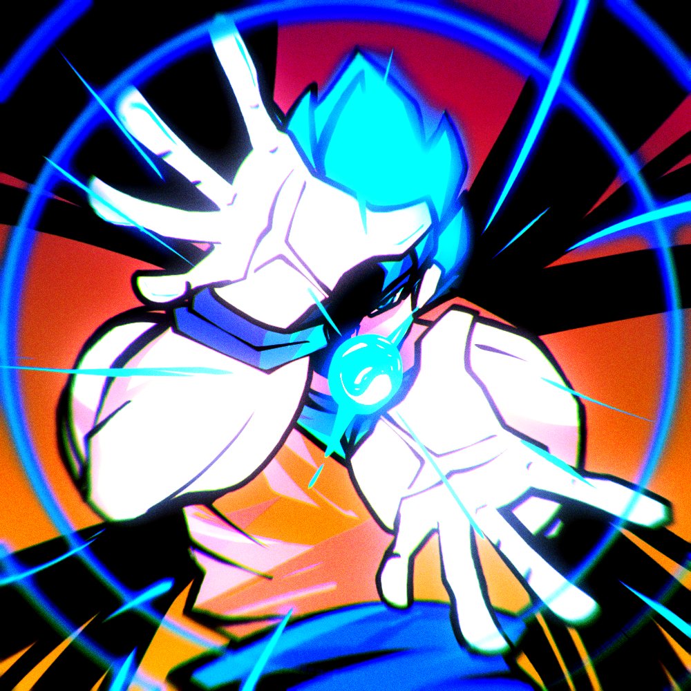 dbanimatic's tweet image. doodle #5.55: son goku #artist #dargonballsuper #ssjblue #dargonball