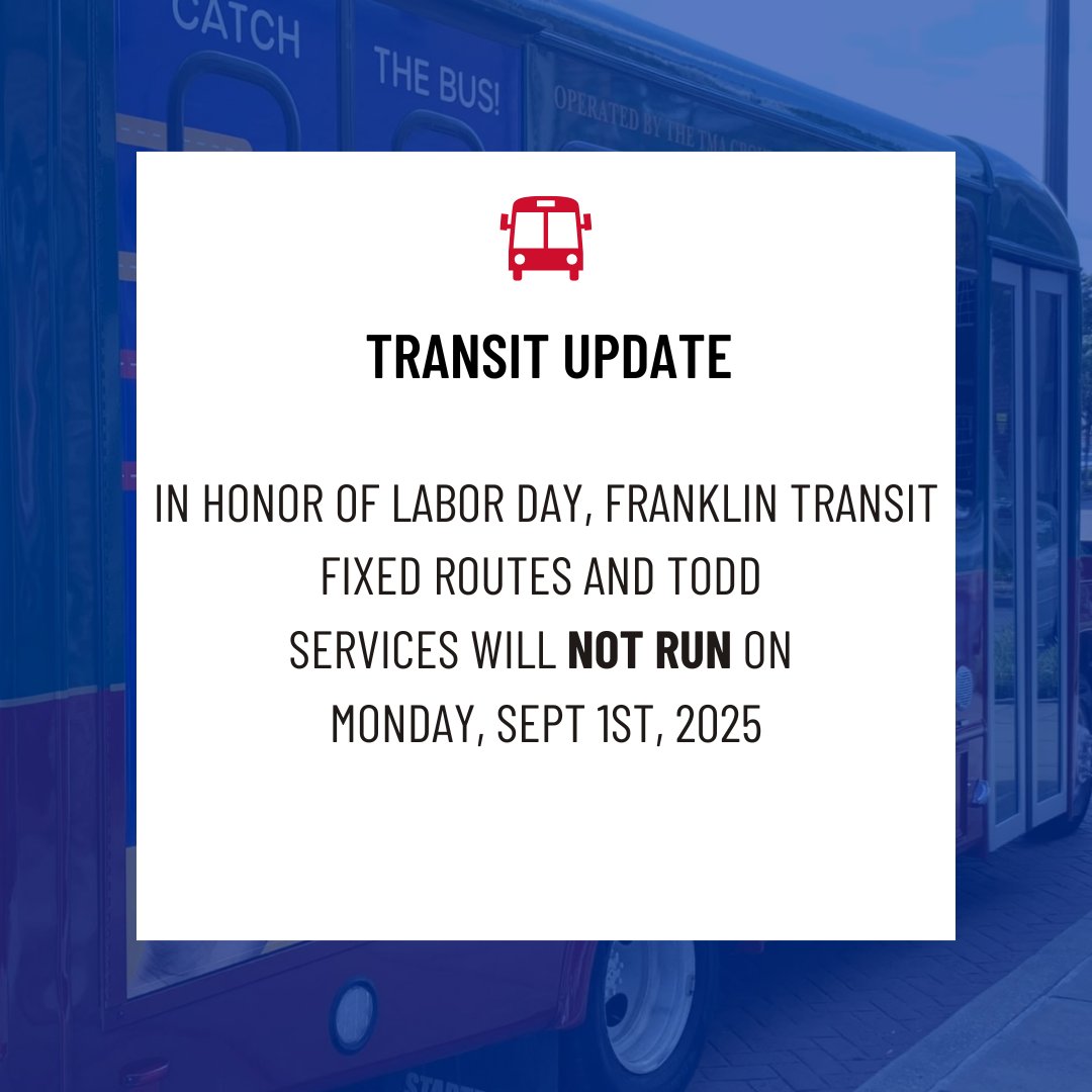 Franklin Transit tweet media