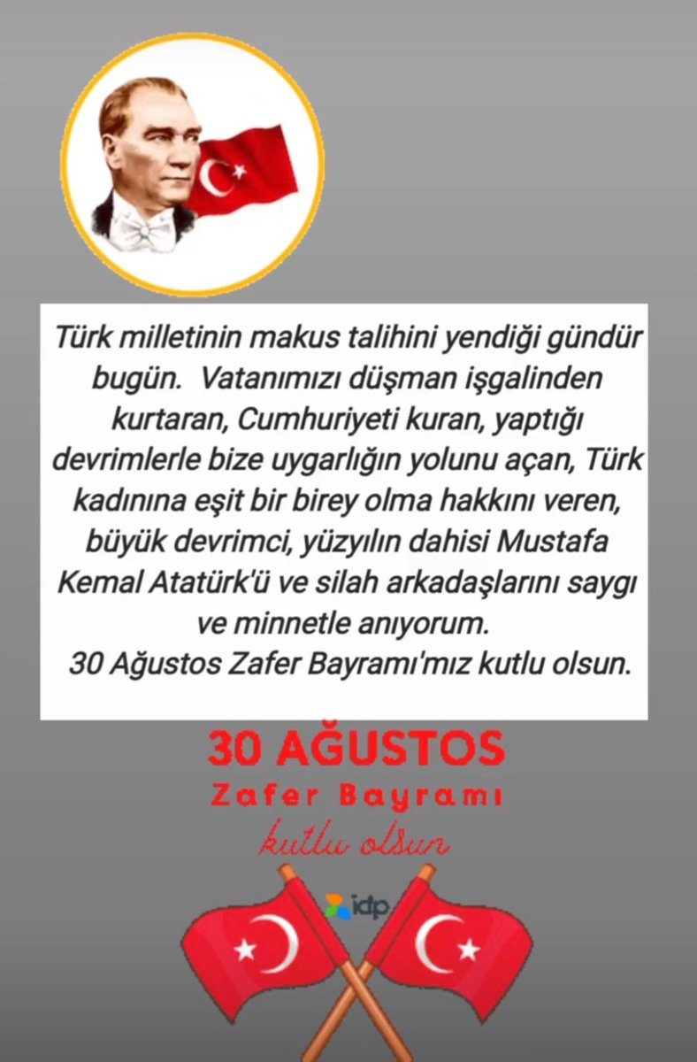 Saadet Soral Yılmaz 💉😷 (@soralsaadet) on Twitter photo 30 AĞUSTOS ZAFER BAYRAMI'MIZ KUTLU OLSUN 🇹🇷 30 AĞUSTOS ZAFER BAYRAMI'MIZ KUTLU OLSUN 🇹🇷
