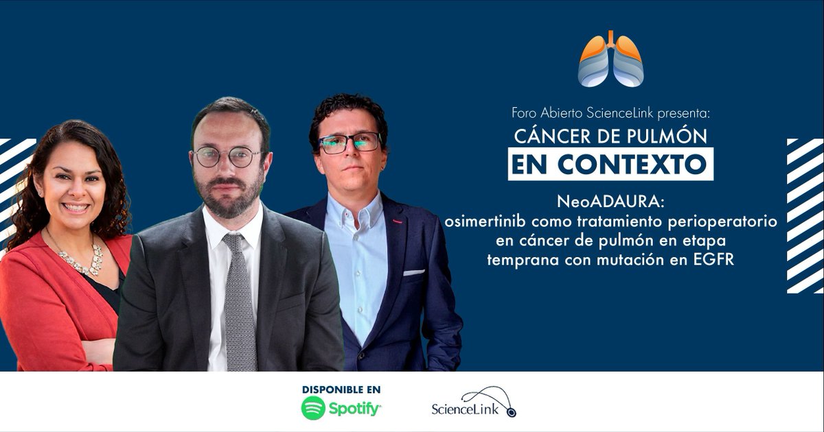 #ScienceLink #Podcast

Dr. Jorge Alatorre (<a href="/JorgeAlatorreA1/">Jorge Alatorre Alexander</a> ), Dra. Narjust Florez  (<a href="/NarjustFlorezMD/">Narjust Florez, MD, FASCO</a> ) y Dr. Sergio Mejía 

buff.ly/xmK7Khv