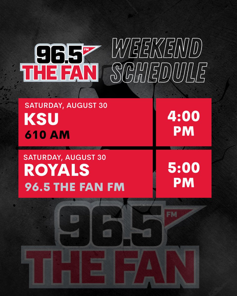 96.5 The Fan (@thefan965) on Twitter photo Here is where you can listen to the Kansas City Royals and the K-State Wildcats. Here is where you can listen to the Kansas City Royals and the K-State Wildcats.