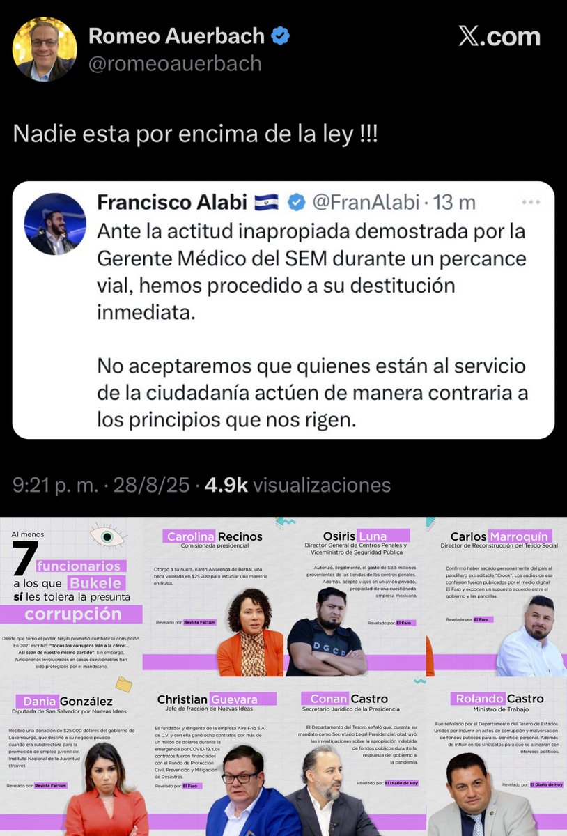 El bufón Romeo : 

“Nadie está por encima de la ley !!!”

Qué suerte tiene la ley, siempre se topa CON LOS QUE NO TIENEN PADRINO.