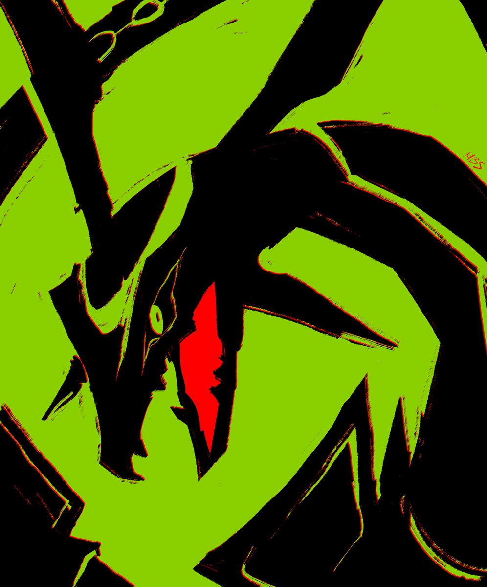 Sketchy Rayquaza