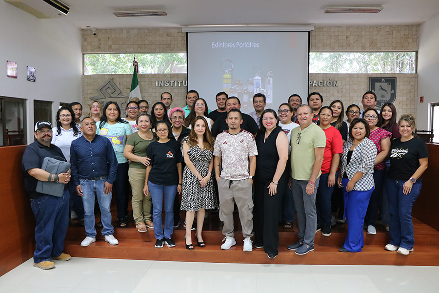 🧯Con el objetivo de fortalecer la capacitación en materia de protección civil, se llevó a cabo en el #IEPAC el Curso "Prevención y Combate de Incendios", en el cual participó personal de todas las áreas del Instituto.