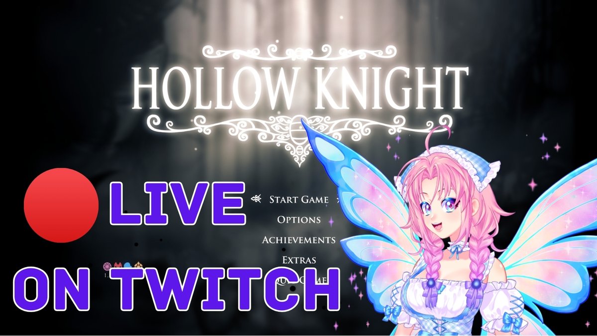 Live now playing Hollow Knight!!
