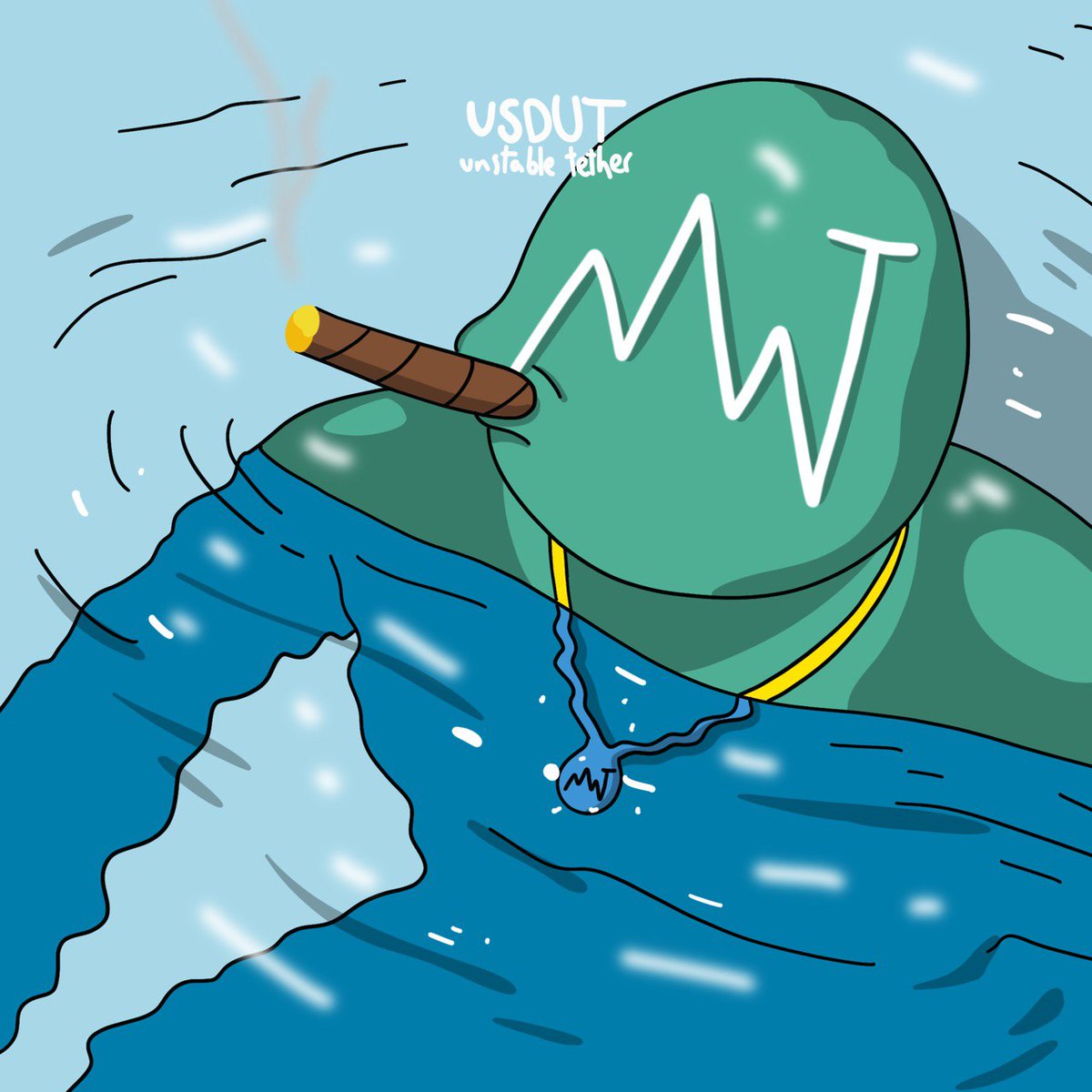 unstable tether tweet media