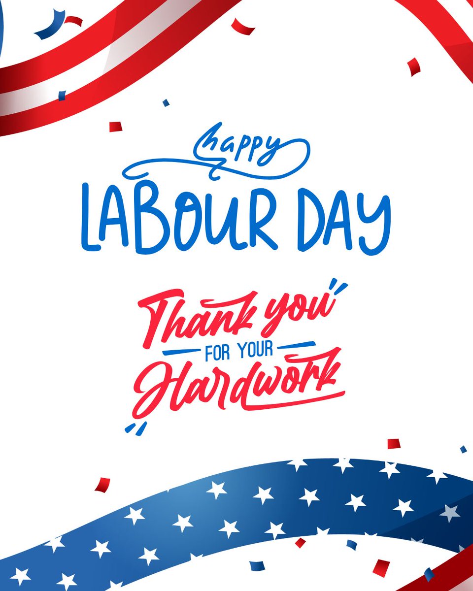 Designs4Vision's tweet image. We wish you a safe Labor Day weekend!
Please note that our office will be closed on Monday, September 1st and will reopen on Tuesday September 2nd. #HAPPYLABORDAY