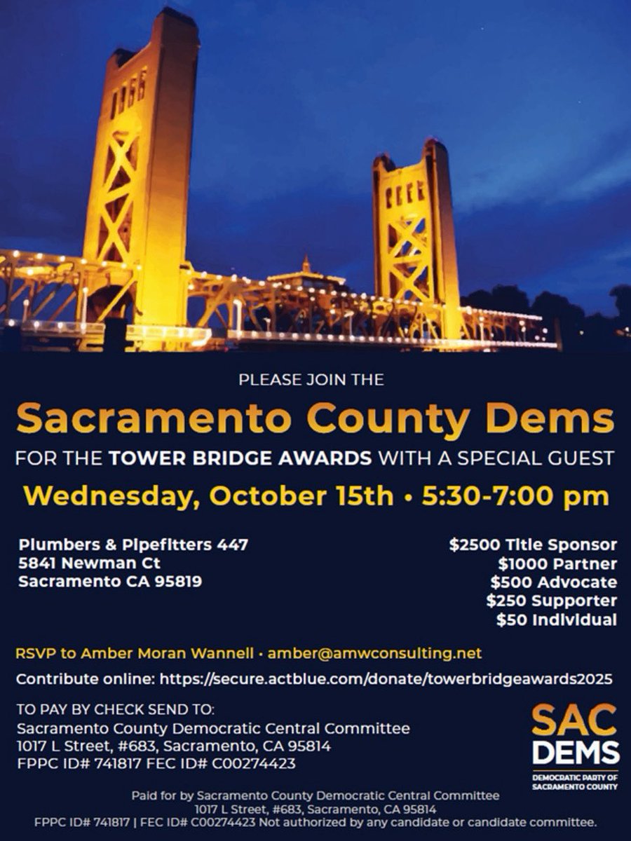 Sacramento Democrats tweet media