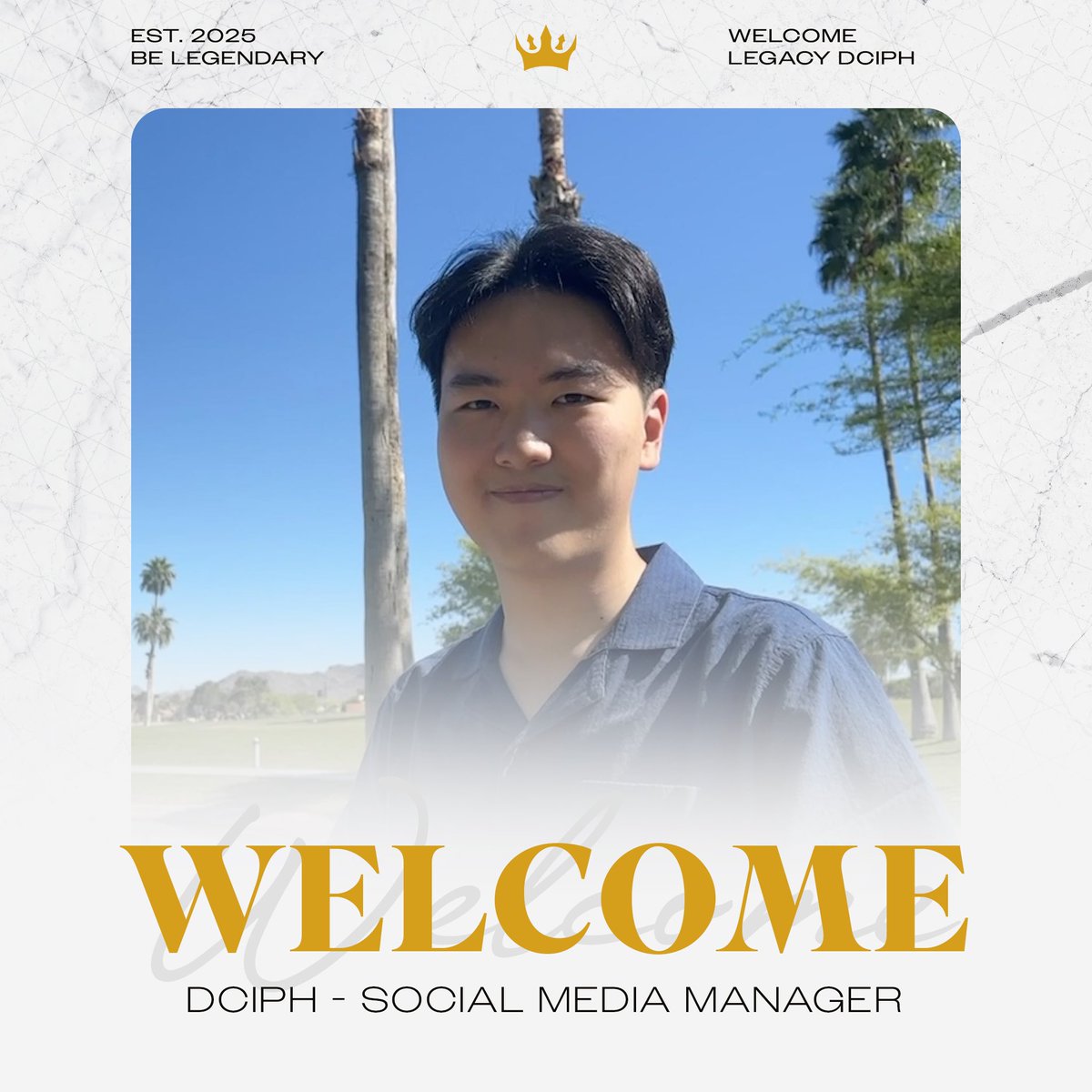 The new man behind the Legacy socials! 

Please welcome our new Social Media Manager <a href="/DCiph/">DCiph</a> !