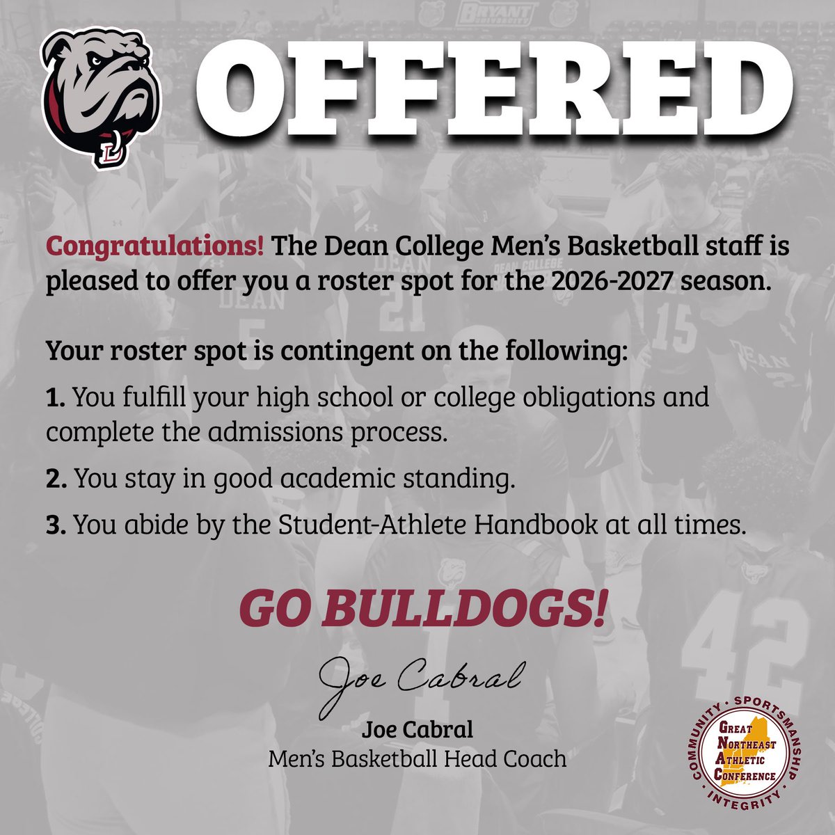 algwop's tweet image. AGTG Blessed to have earned  my first offer from Dean College ! ❤️ @KevinMoses38 @Alabama_Varsity @PrepHoopsAL @Uorangemen2  @JacksonSGarner @DeanAthletics