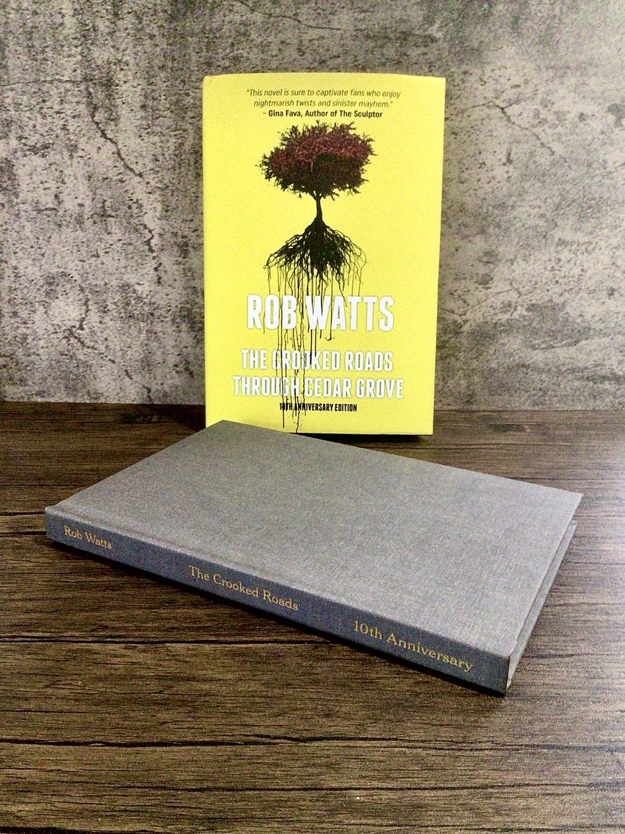 The 10th Anniversary Edition of my novel, The Crooked Roads through Cedar Grove is now available in hardcover with a preface reflecting on how this story came about. Signed copies are available exclusively at roofdeckcoffee.com
