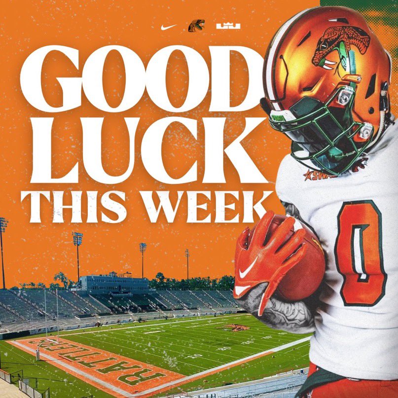 Love from <a href="/FAMU_FB/">Florida A&M Football 🏈</a>  🧡
<a href="/CoachLocke_/">Aj Locke</a>