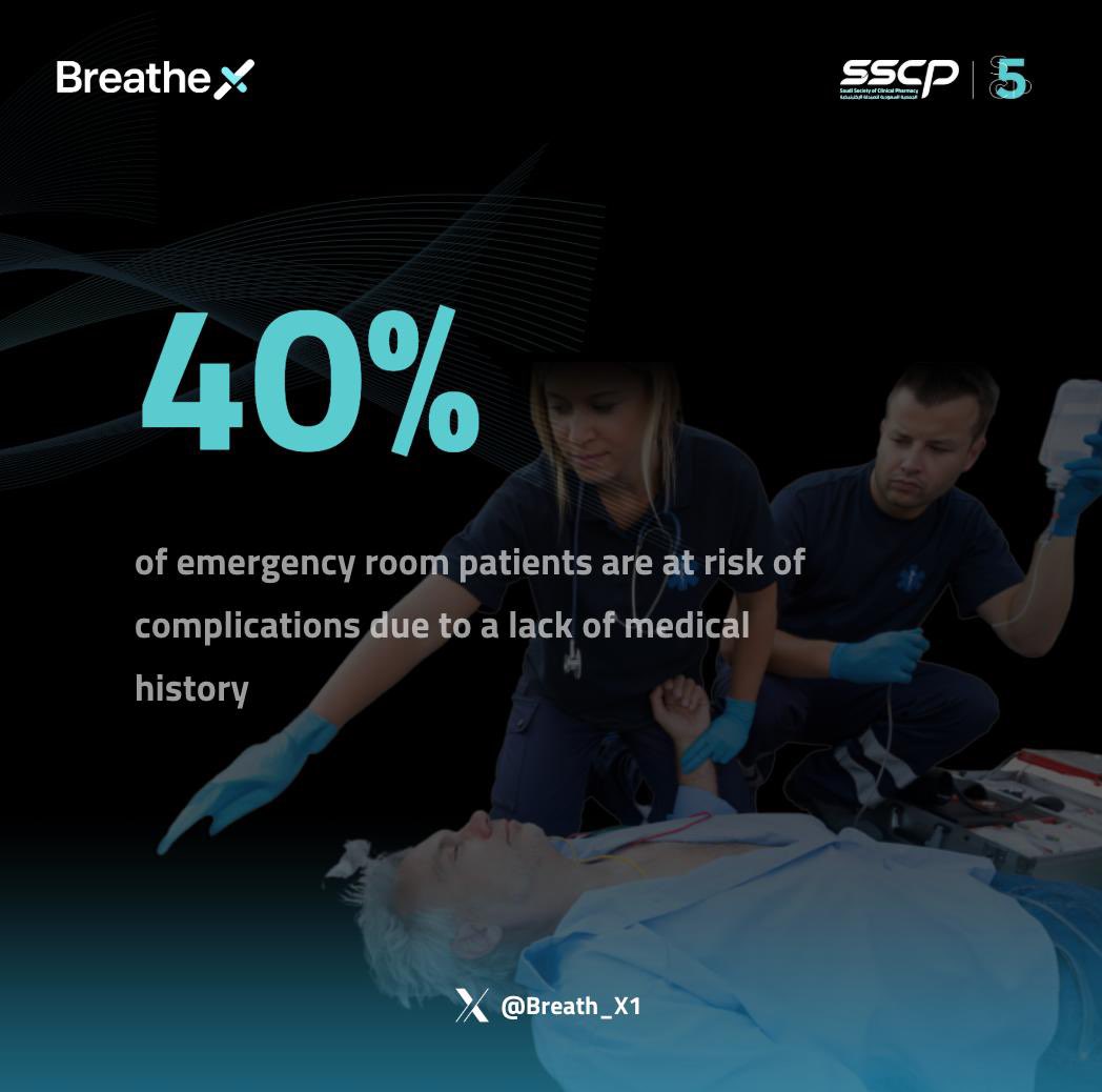 Faster Diagnosis , Faster Saving Lives 🚑
#SSCP25 
#BreatheX
<a href="/FahdGhzwani/">Fahd (法赫德) Ghzwani</a> | <a href="/SSCP_KSA/">Saudi Society of Clinical Pharmacy</a>