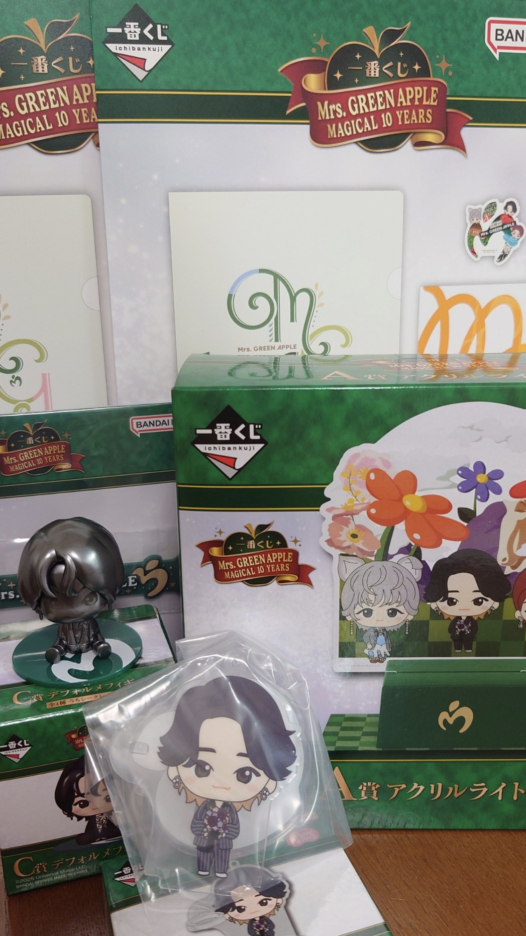Mrs. GREEN APPLE一番くじ C賞 縦眉 Mrs. GREEN APPLE 1番くじ C賞 シークレット 大森元貴 縦眉