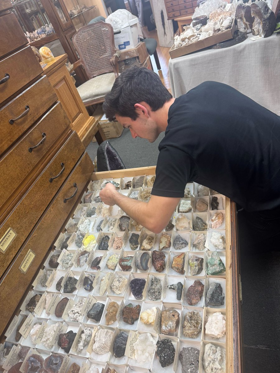 The lengths we go to just to find the right ore type from the right locations to test out our tech.