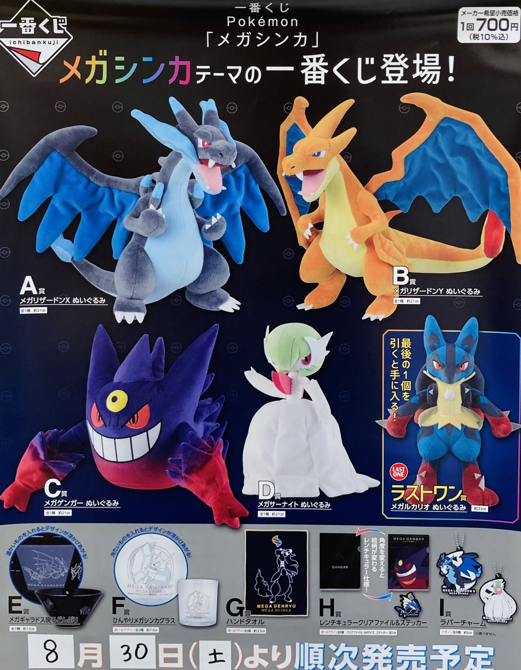 一番くじ　ポケモン　メガシンカ　10点まとめ売り 一番くじ ポケモン メガシンカ 10点まとめ売り 一番くじ Pokémon
