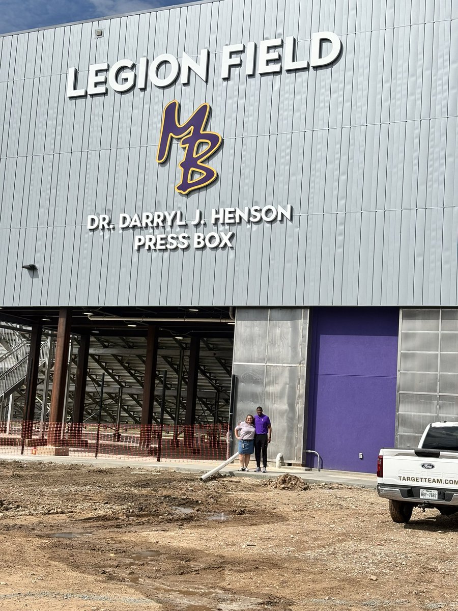 Everything’s bigger in Texas, but everything’s EXTRA with <a href="/DrHenson2/">Dr. Darryl J. Henson</a> through academics to extracurriculars (&amp; personality 😎). From his impact on MarlinISD to his name on the new Legion Field press box, his legacy is loud and proud. Wishing him all the best on his next adventure!
