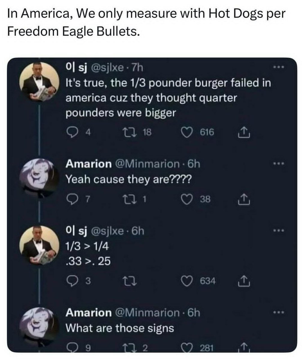 WHAT THE FUCK IS A KILOMETER 🦅☝️🦅☝️🦅☝️