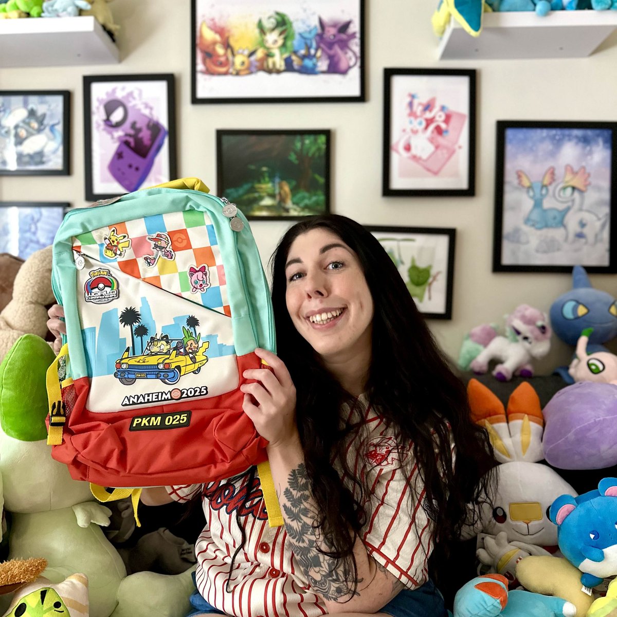theitscolleen's tweet image. what an amazing care package #gifted_by @Pokemon ✨ thank you so much for the exclusive pokemon world championships 2025 merch &amp;amp; goodies! 

co-streaming pokemon worlds was a dream come true🤍