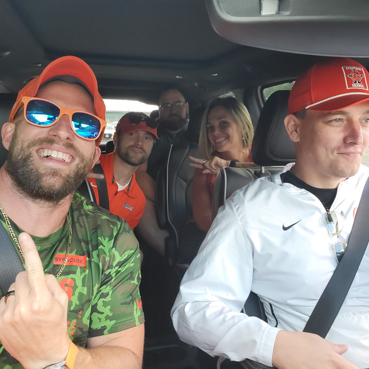 Speeding down the highway maxing out the speaker volume with some Ludacris. 

Atlanta WE ARE INSIDE YOU 💪🍊