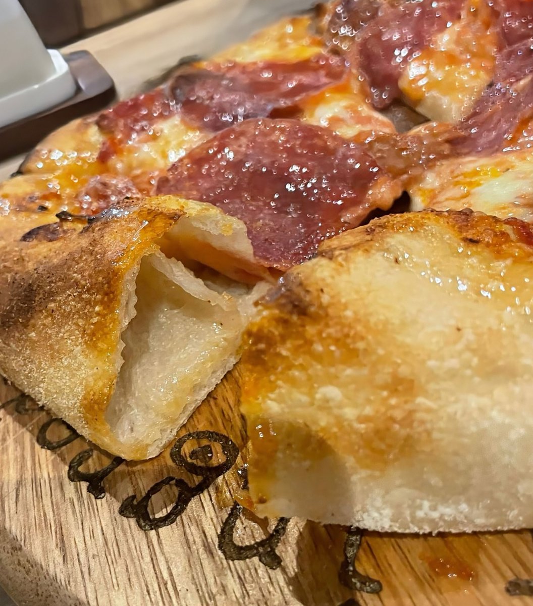 It's so close I can almost feel it #Pizza #Homemade dough #Woodfired never mind... We go again 🔥🍕👊