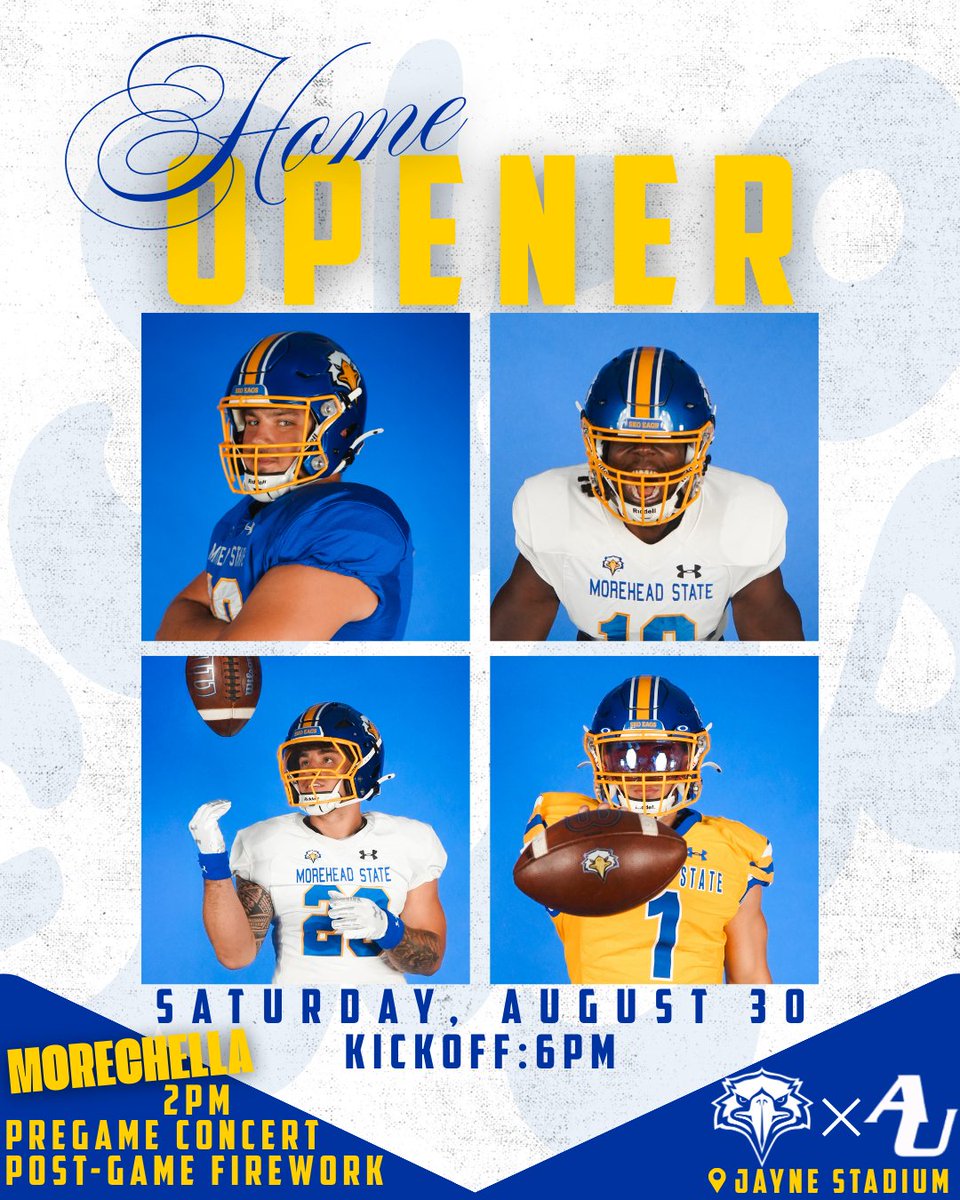 Football is BACK at Morehead State!🏈🦅

#SoarHigher | #SkoEags