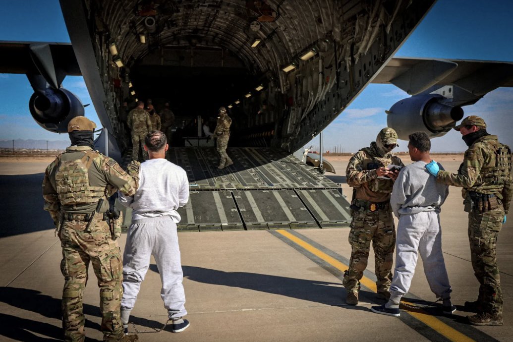 🇺🇸Estados Unidos debe detener de inmediato cualquier traslado de inmigrantes detenidos a la base naval de la bahía de Guantánamo, en Cuba, donde se enfrentan a condiciones de detención abusivas e inhumanas que podrían constituir malos tratos.

hrw.org/es/news/2025/0…