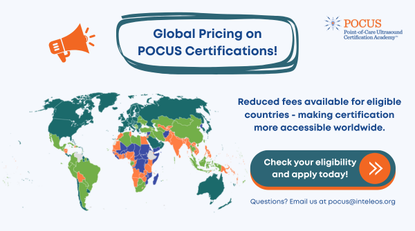 POCUSAcademy's tweet photo. 🌏 Making POCUS certification more accessible worldwide! We’re offering reduced fees in eligible countries according to World Bank income classifications. See if you qualify and take your career further. #POCUS #HealthcareForAll

🔗 https://t.co/4V9cpfualG https://t.co/lj303TreLm