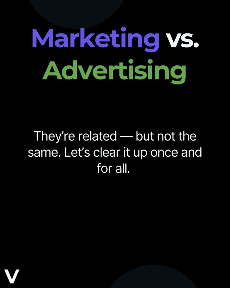 Marketing vs Advertising